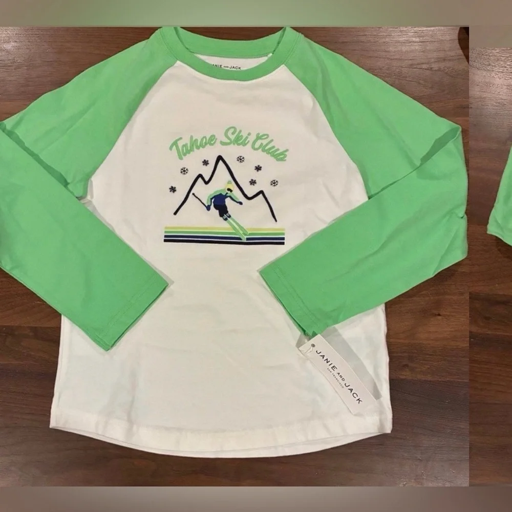 NWT- Janie and Jack Tahoe Ski Tee - Picture 2 of 5